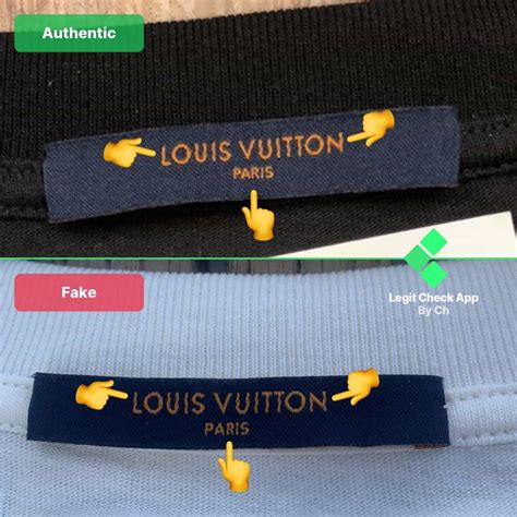 louis vuitton shirt tag